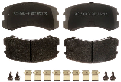 ACDelco Advantage 14D904CHF1 Disc Brake Pad Set