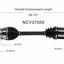 GSP North America NCV37000 CV Axle Assembly
