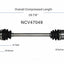 GSP North America NCV47049 CV Axle Assembly