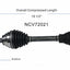 GSP North America NCV72021 CV Axle Assembly
