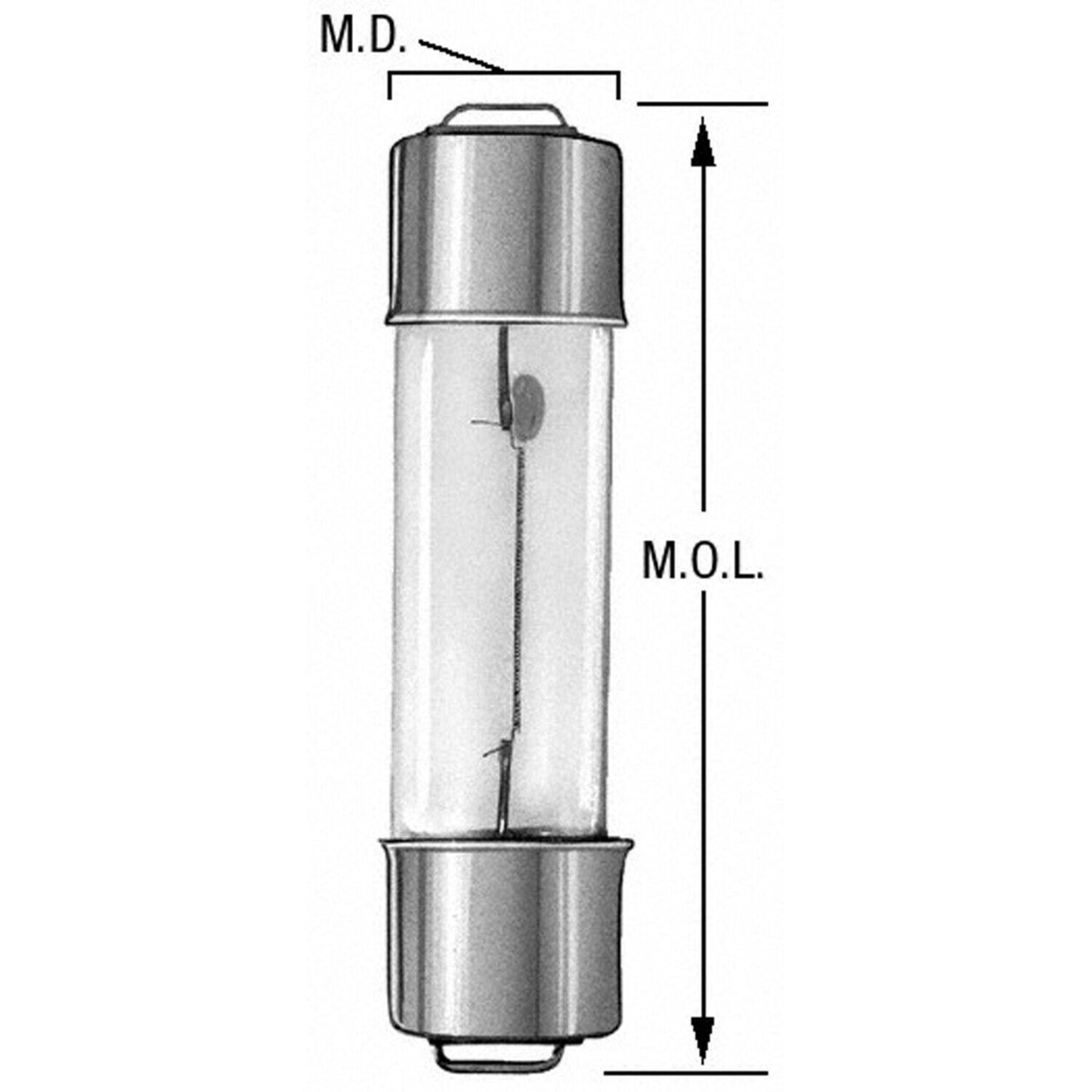 Wagner BP211-2 Dome Light Bulb