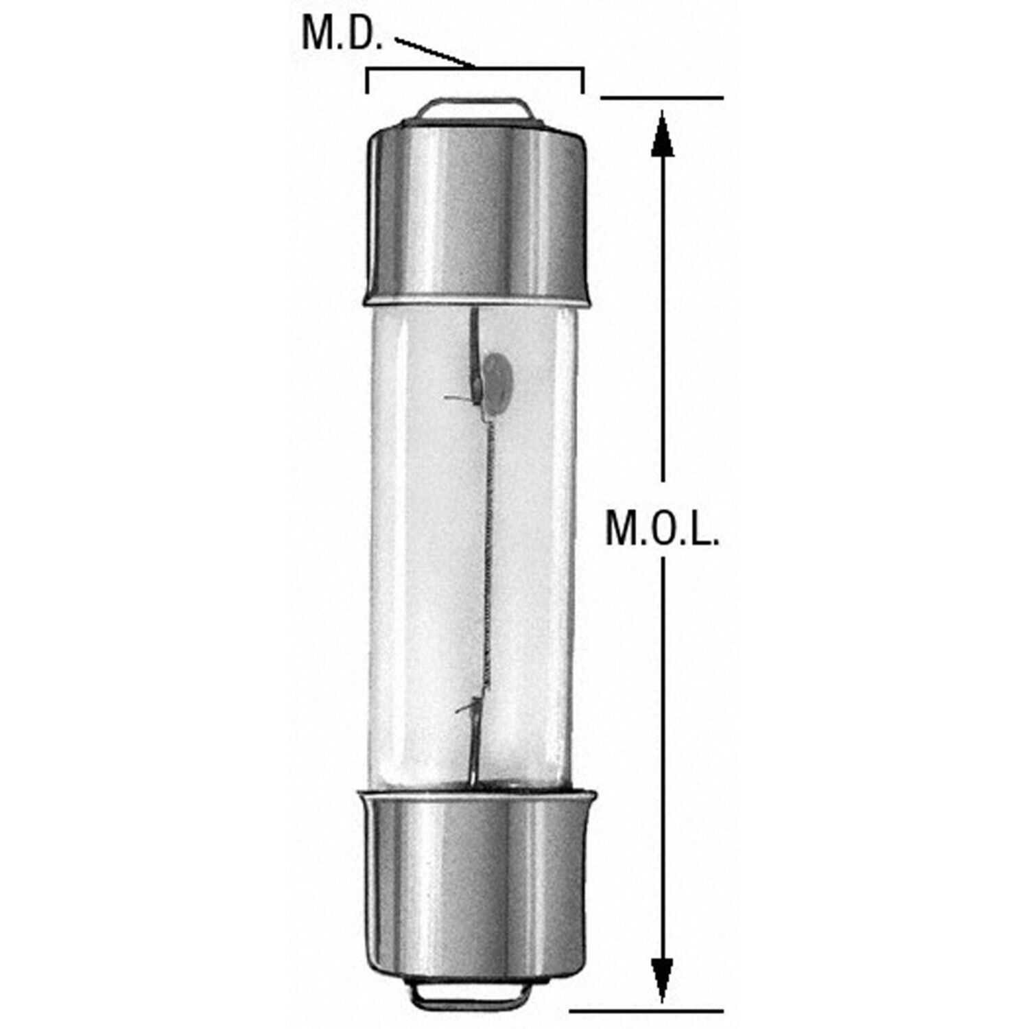 Wagner BP211-2 Dome Light Bulb