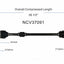 GSP North America NCV37091 CV Axle Assembly