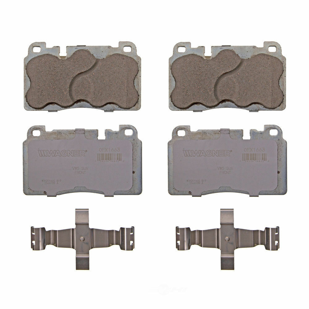 Wagner OEX1663 Disc Brake Pad Set