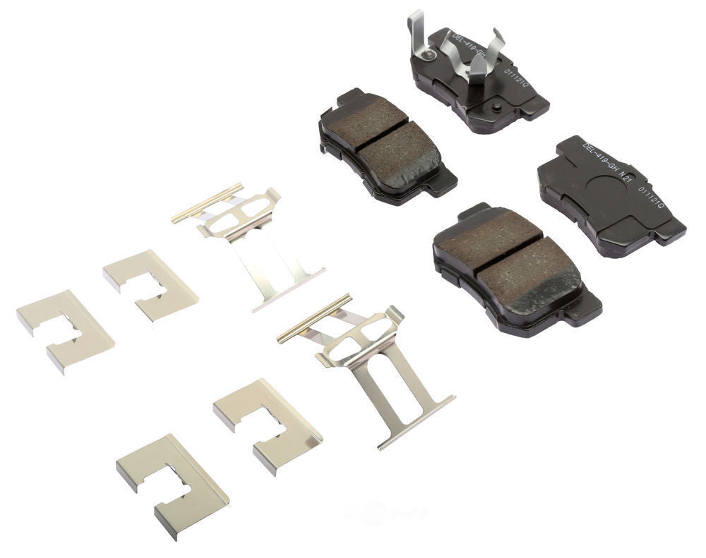 ACDelco Professional Durastop 17D1086CHF1 Disc Brake Pad Set