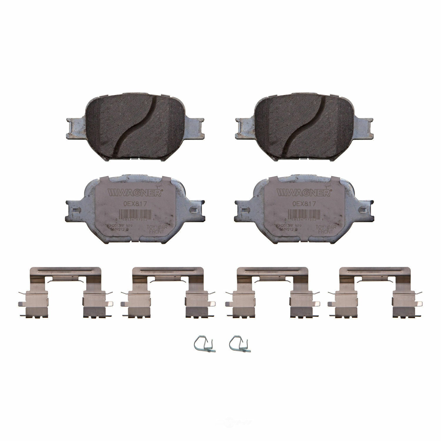 Wagner OEX817 Disc Brake Pad Set