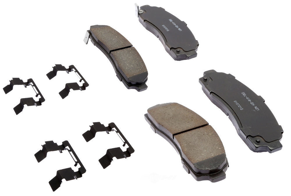 ACDelco Professional Durastop 17D913CHF1 Disc Brake Pad Set