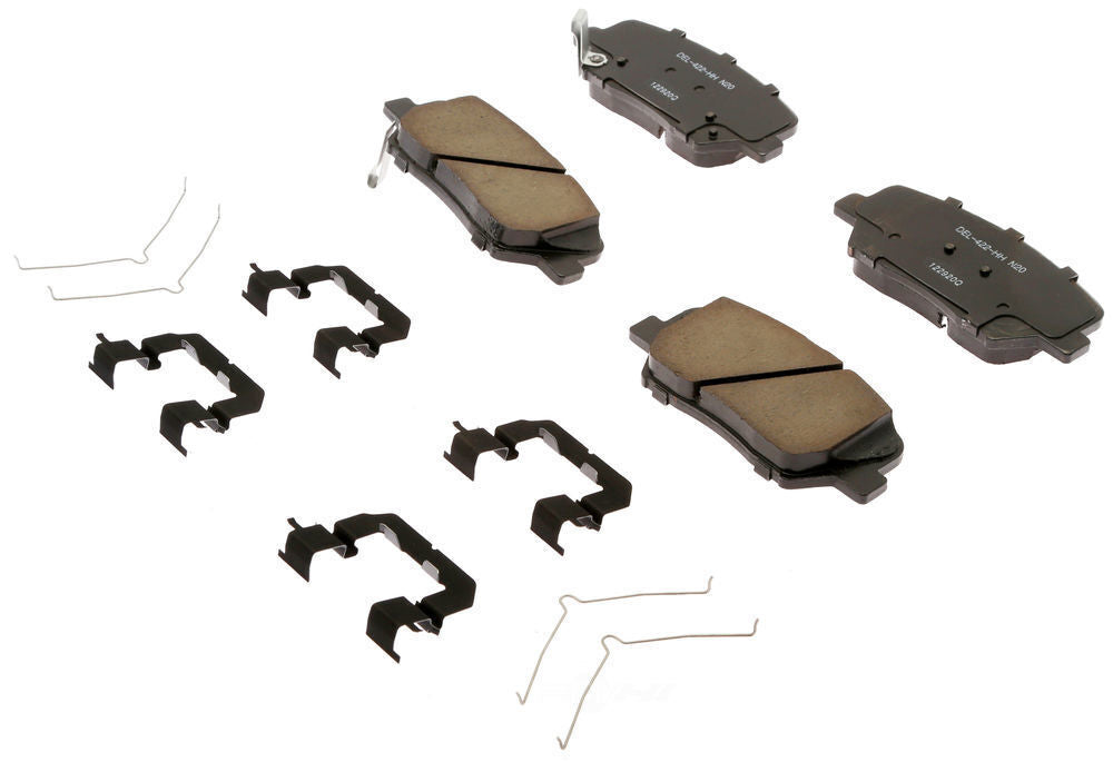 ACDelco Professional Durastop 17D1815CHF1 Disc Brake Pad Set