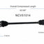 GSP North America NCV51014 CV Axle Assembly