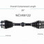 GSP North America NCV69122 CV Axle Assembly