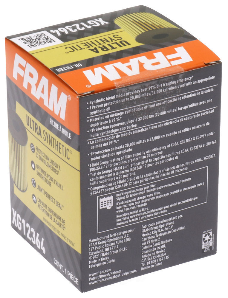 Fram XG12364 Engine Oil Filter