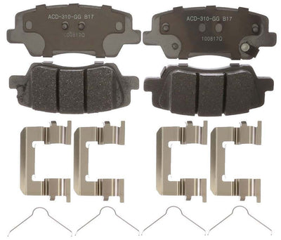 ACDelco Advantage 14D1839CH Disc Brake Pad Set