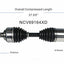 GSP North America NCV69164XD CV Axle Assembly