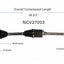 GSP North America NCV27003 CV Axle Assembly