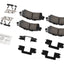 ACDelco Professional Durastop 17D792CHF2 Disc Brake Pad Set