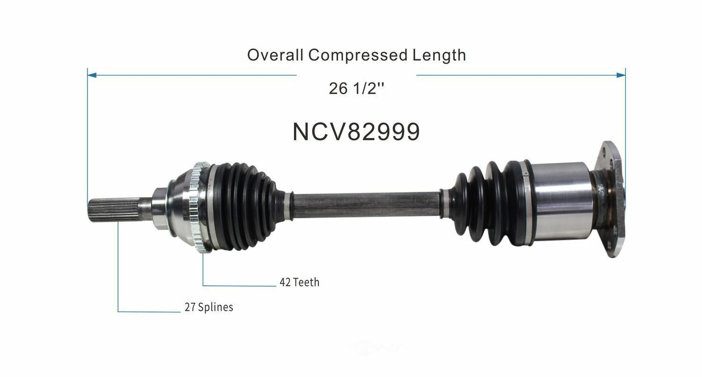 GSP North America NCV82999 CV Axle Assembly
