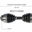GSP North America NCV11140XD CV Axle Assembly