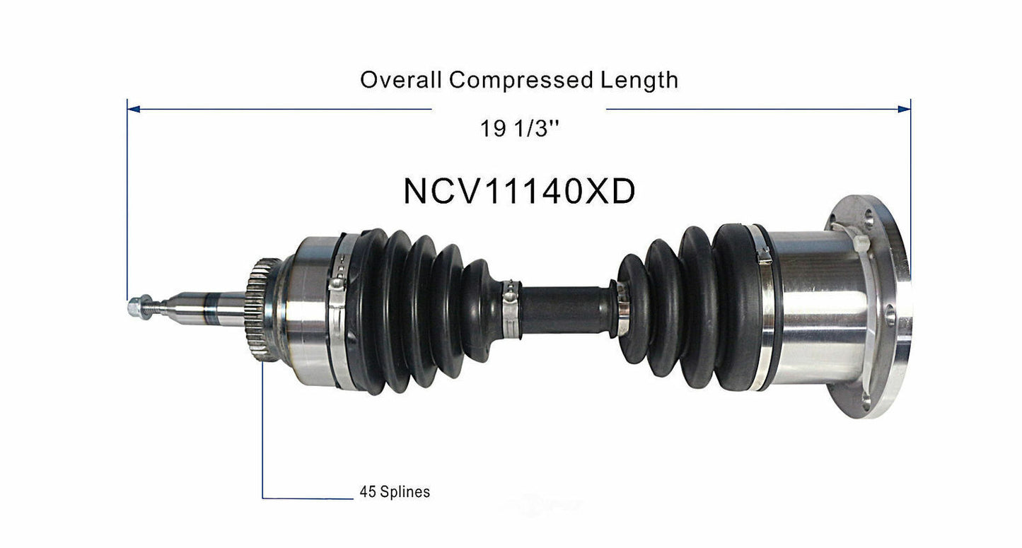 GSP North America NCV11140XD CV Axle Assembly