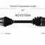 GSP North America NCV21004 CV Axle Assembly