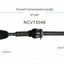 GSP North America NCV73048 CV Axle Assembly
