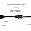 GSP North America NCV83008 CV Axle Assembly