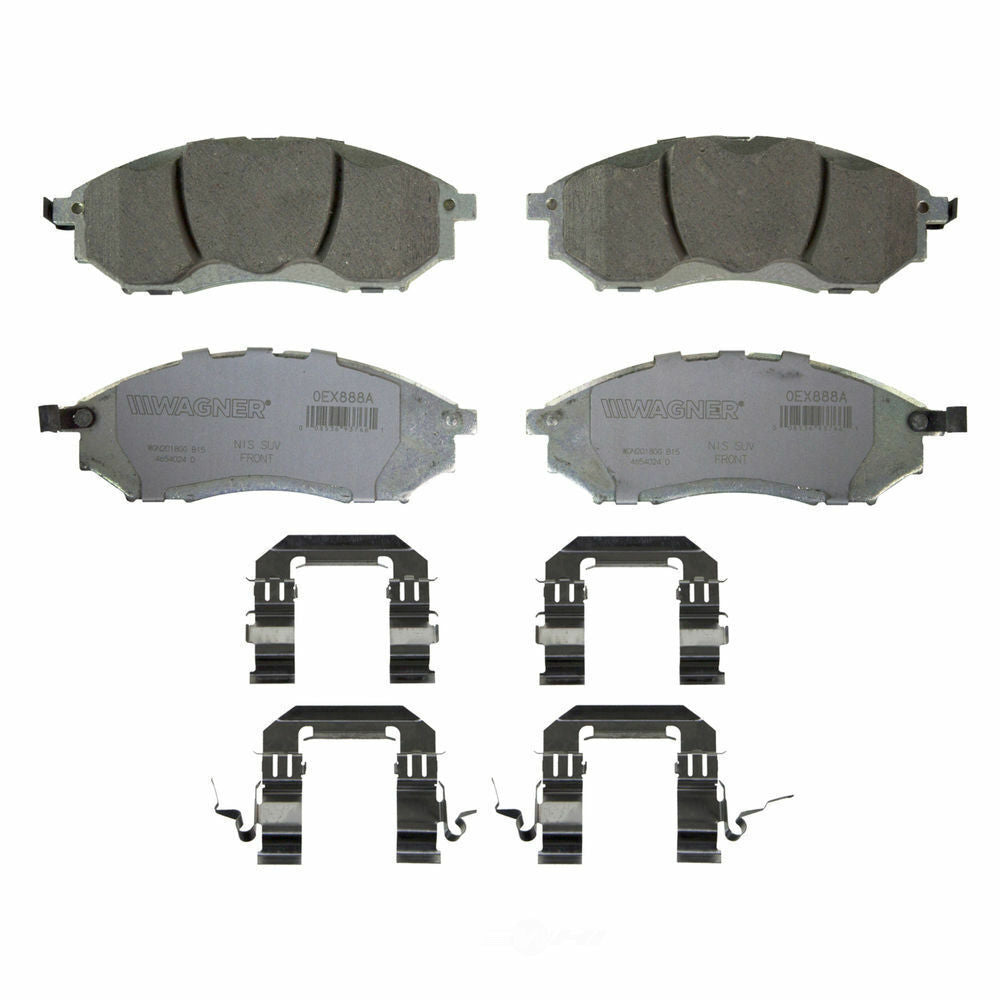 Wagner OEX888A Disc Brake Pad Set