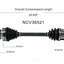 GSP North America NCV36521 CV Axle Assembly
