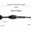 GSP North America NCV73522 CV Axle Assembly
