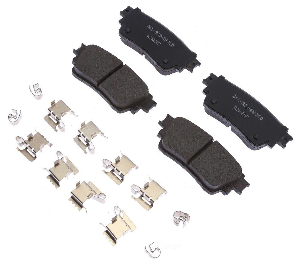 ACDelco Professional Durastop 17D2135CH Disc Brake Pad Set