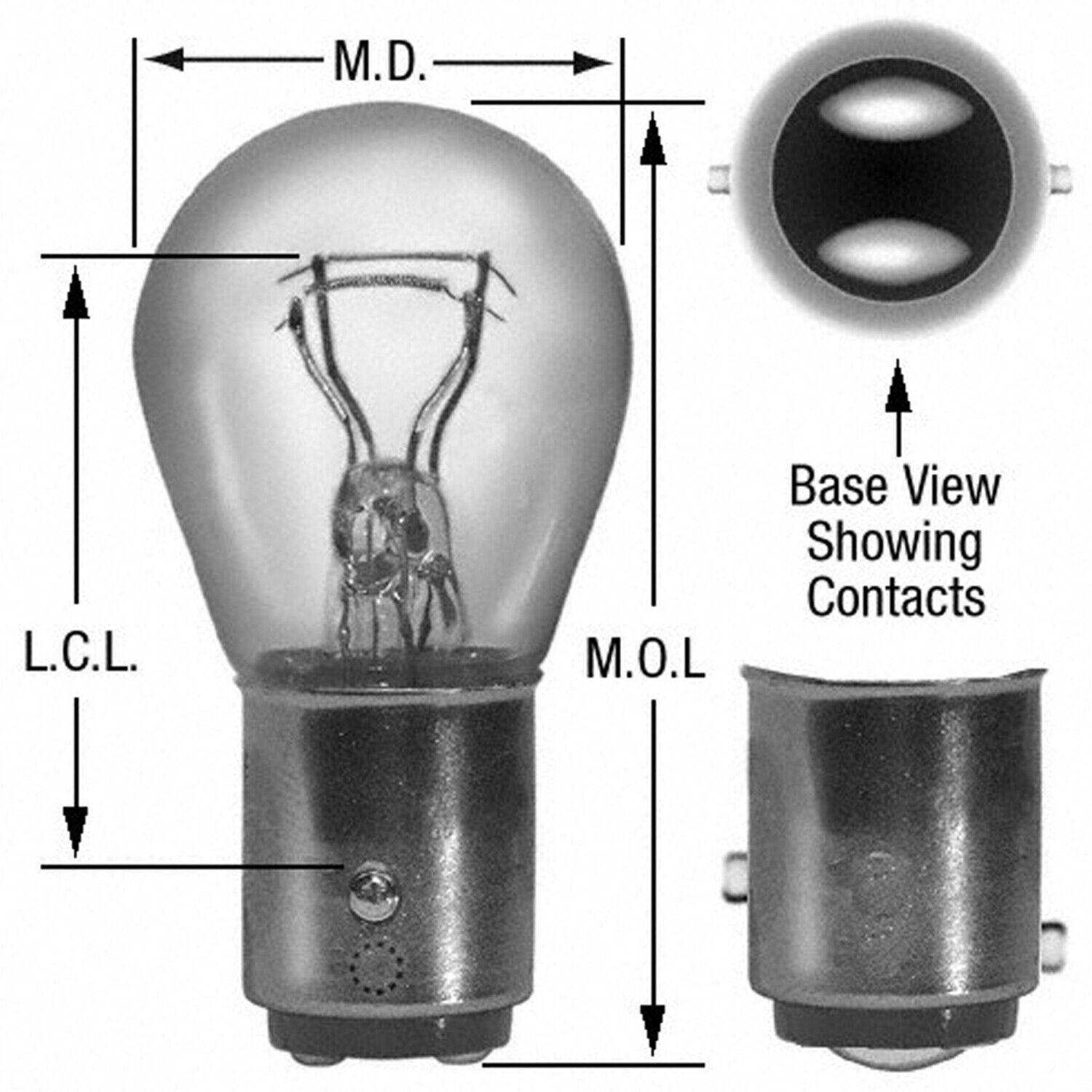 Wagner 17916 Brake Light Bulb