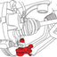Specialty Products 12715 Suspension Ball Joint
