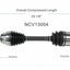 GSP North America NCV13004 CV Axle Assembly