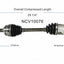 GSP North America NCV10076 CV Axle Assembly