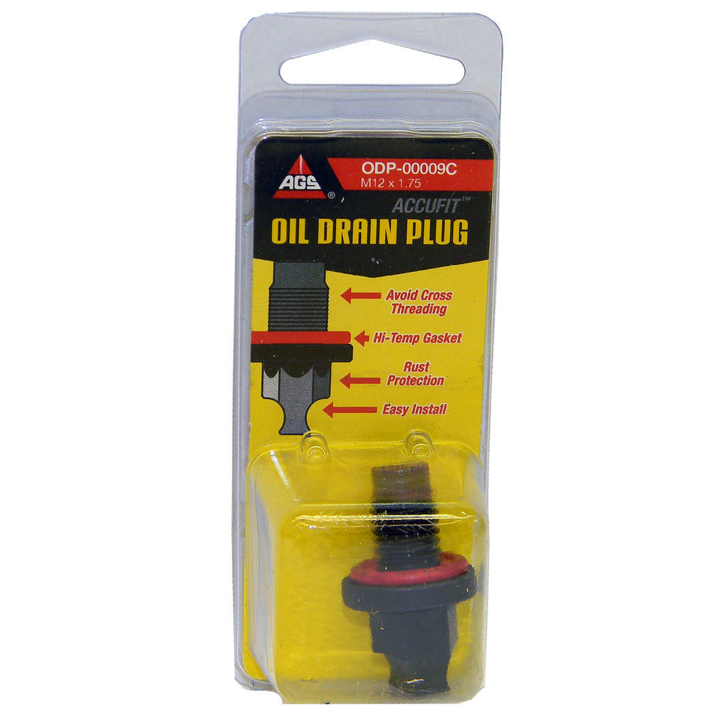 AGS Company ODP-00009C Engine Oil Drain Plug