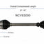 GSP North America NCV83000 CV Axle Assembly