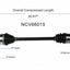 GSP North America NCV66015 CV Axle Assembly