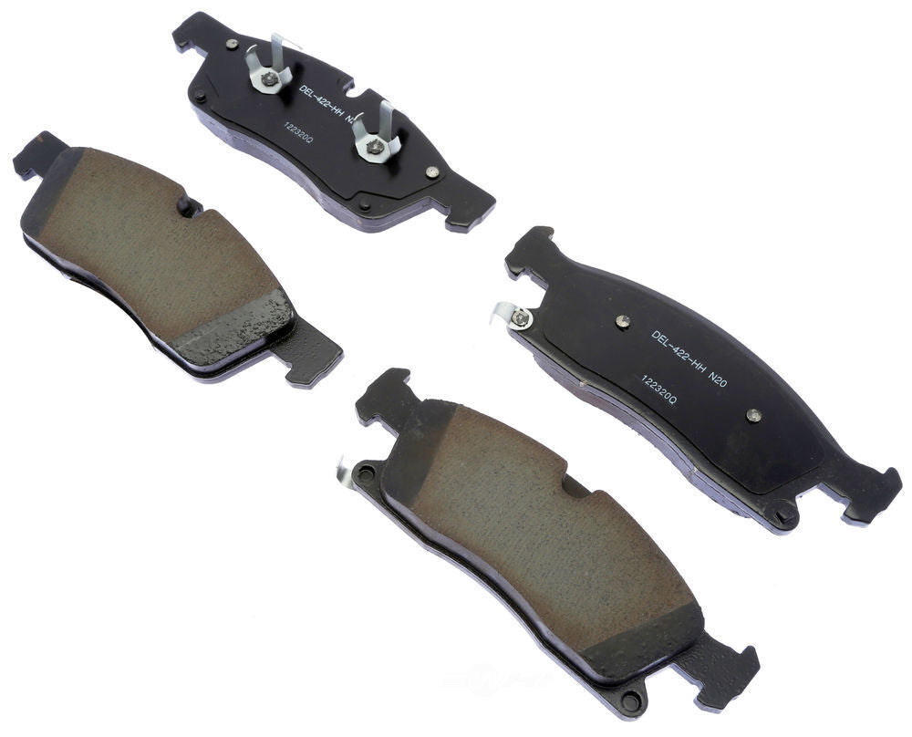 ACDelco Professional Durastop 17D1629CF1 Disc Brake Pad Set