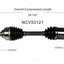 GSP North America NCV53121 CV Axle Assembly