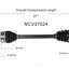 GSP North America NCV37024 CV Axle Assembly