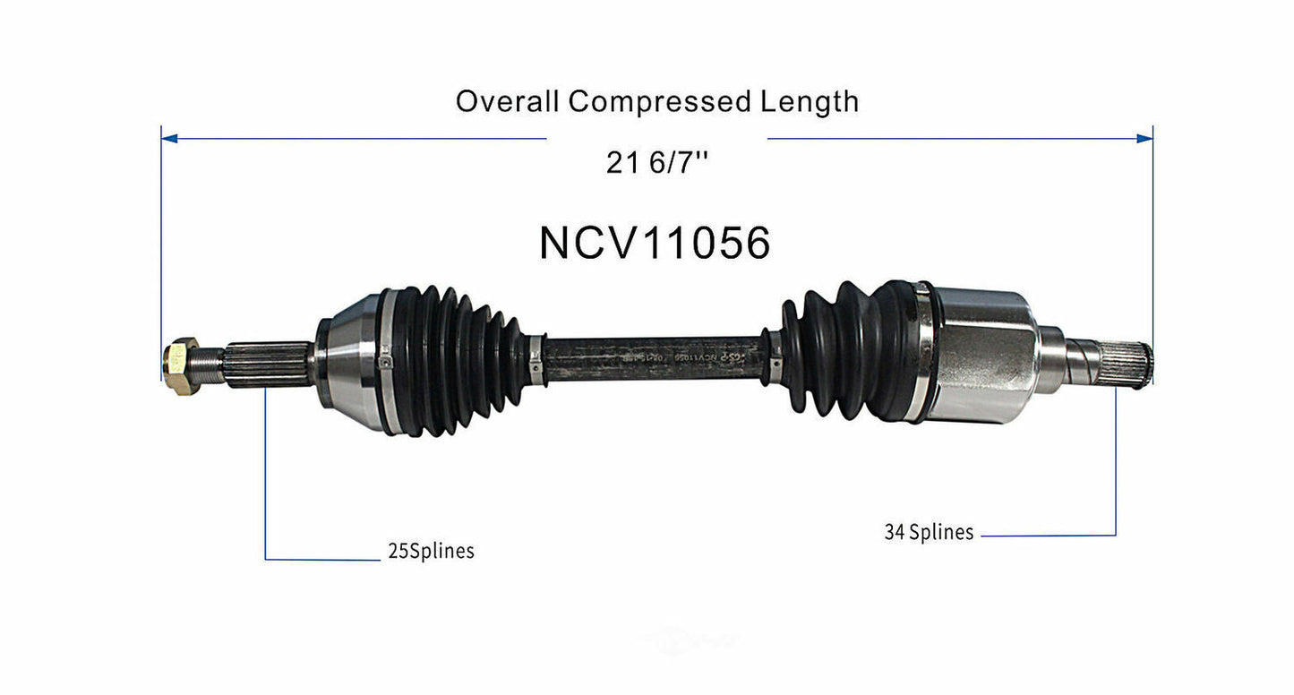 GSP North America NCV11056 CV Axle Assembly
