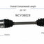 GSP North America NCV36028 CV Axle Assembly