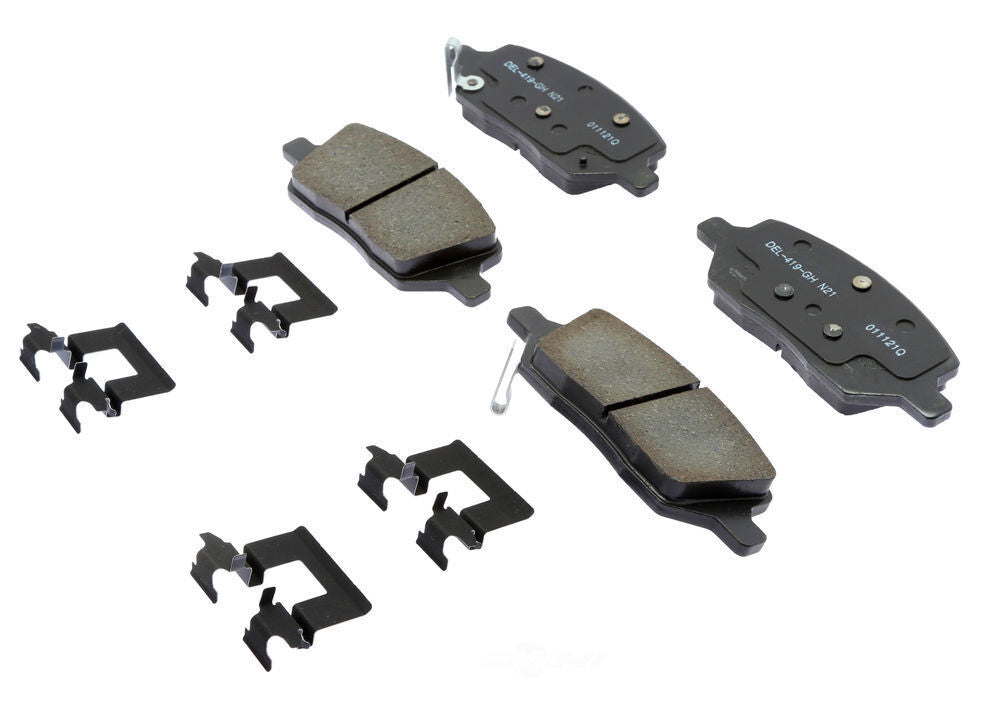 ACDelco Professional Durastop 17D1093CHF1 Disc Brake Pad Set