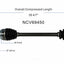 GSP North America NCV69450 CV Axle Assembly