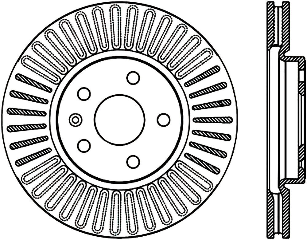 Stoptech 127.62120R Disc Brake Rotor