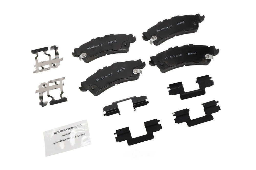ACDelco Professional Durastop 17D792CHF2 Disc Brake Pad Set