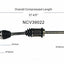 GSP North America NCV39022 CV Axle Assembly