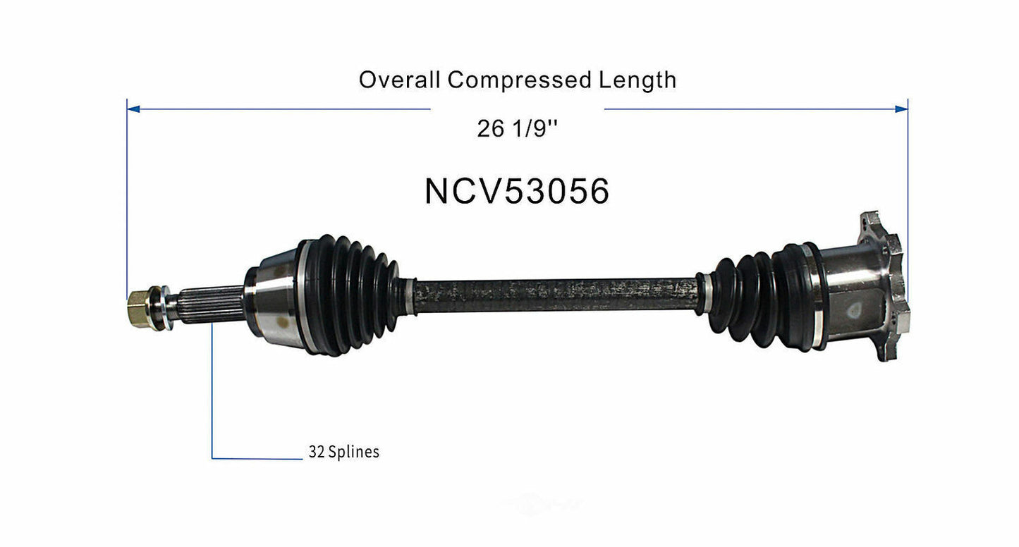 GSP North America NCV53056 CV Axle Assembly
