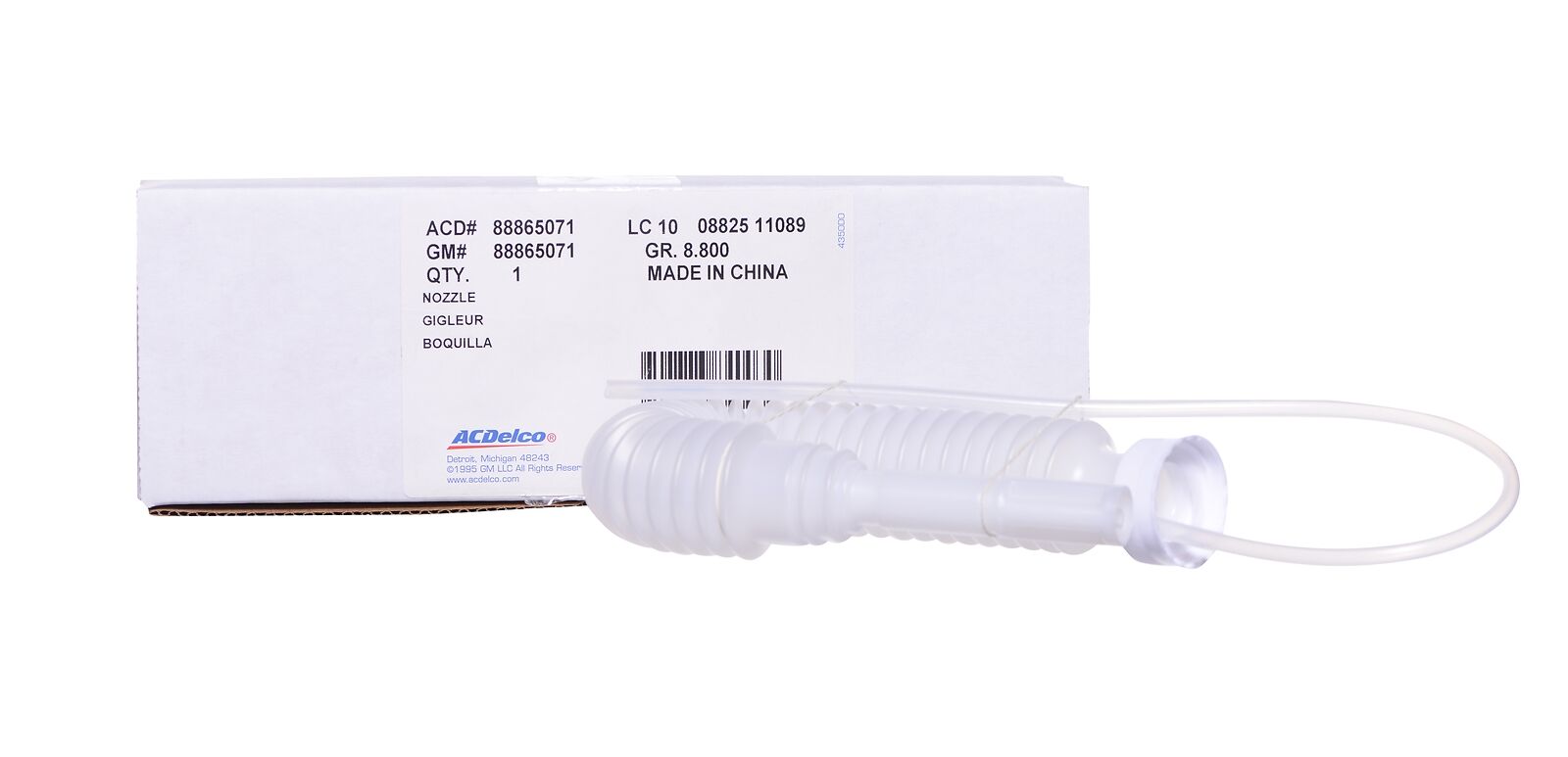 ACDelco GM Original Equipment 88865071 Diesel Exhaust Fluid (DEF) Injection Nozzle