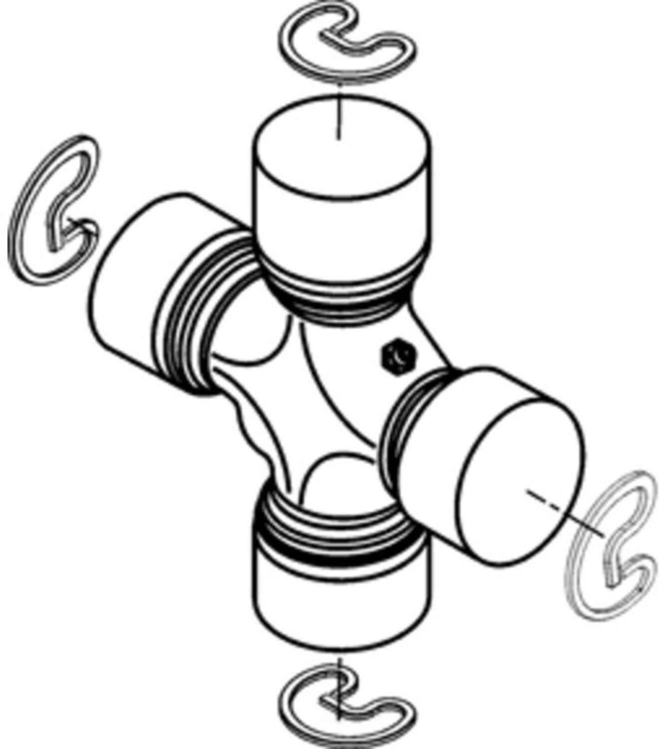 DANA Spicer 5-1410XP Universal Joint