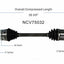 GSP North America NCV75032 CV Axle Assembly